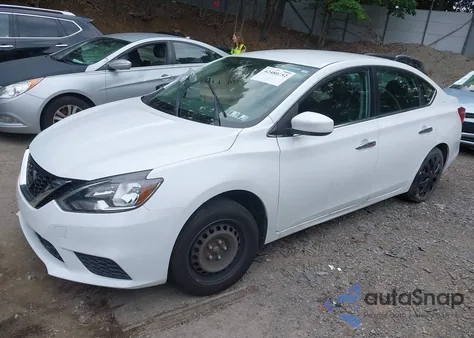 2019 Nissan Sentra S из США, поврежденный, VIN 3N1AB7AP9KY264543